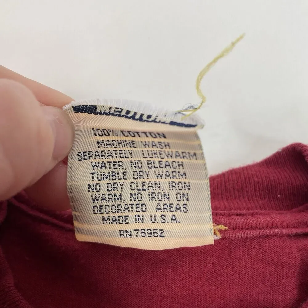 Vintage New Orleans Graphic T Shirt, Medium, Red, Short Sleeve, USA - Picture 3 of 6